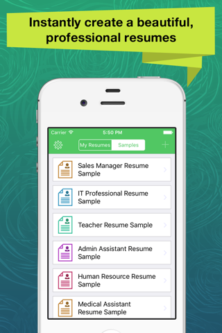 Resume Apex – Professional CV Maker & Builder - náhled