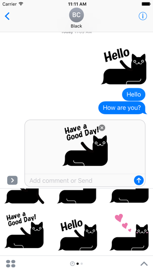 Black Cat Stickers(圖2)-速報App