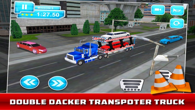 Limo Car Transporter Truck 3D(圖3)-速報App