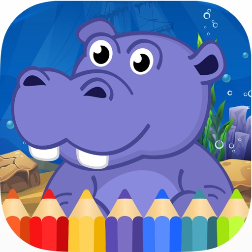 Animal Coloring Book -Doodle painting for Kid Free iOS App