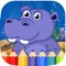 Animal Coloring Book -Doodle painting for Kid Free