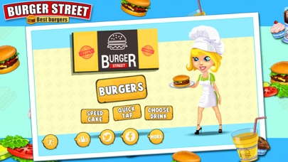 How to cancel & delete Burger Street - Cooking game from iphone & ipad 4