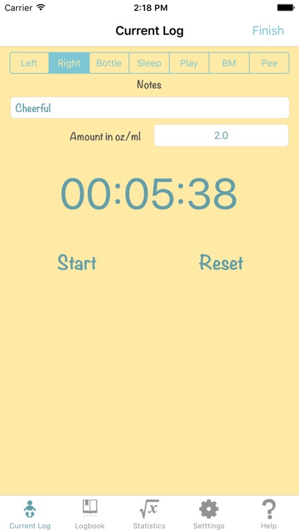 Baby Log PRO - Feed Timer Breastfeeding Tracker screenshot-3