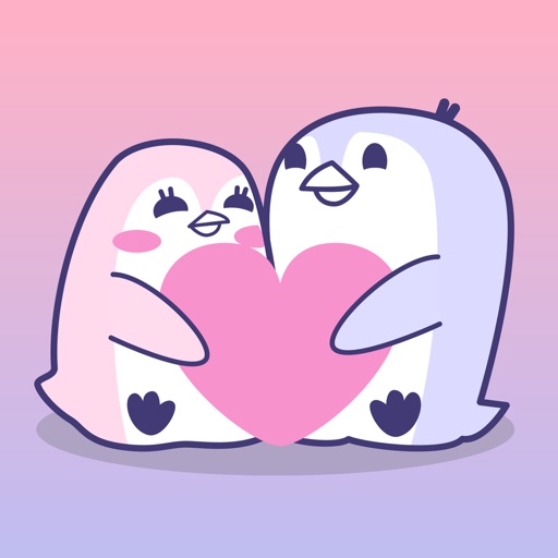 Penguins In Love Icon