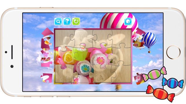 Candy Cupcake Jigsaw Puzzles for Kids and Toddlers(圖1)-速報App