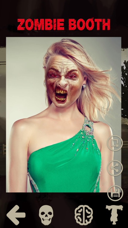 Zombie Camera - Halloween Face Makeup Swap