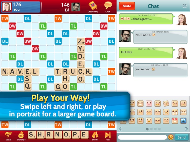 SCRABBLE Premium for iPad screenshot-4