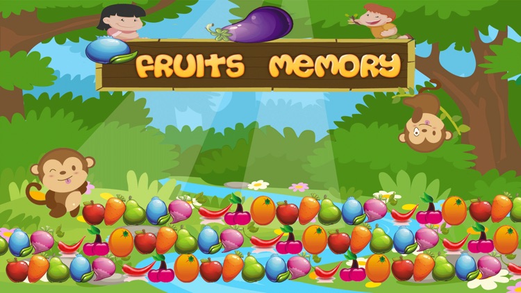Fruit Garden Match it Memory Game