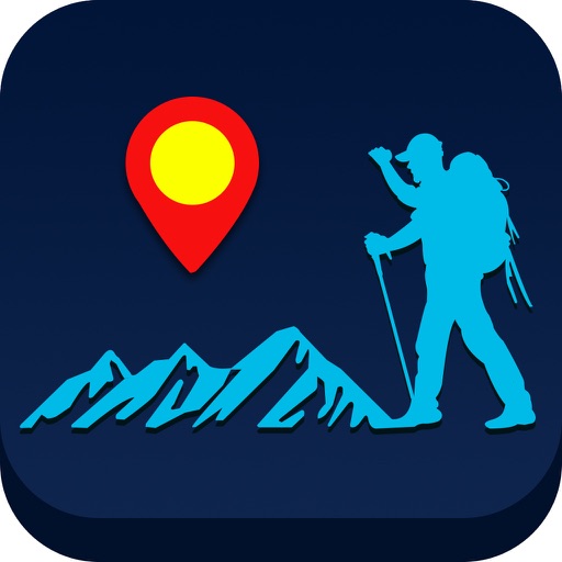 Altitude Map, travel vacation packages for hiking icon