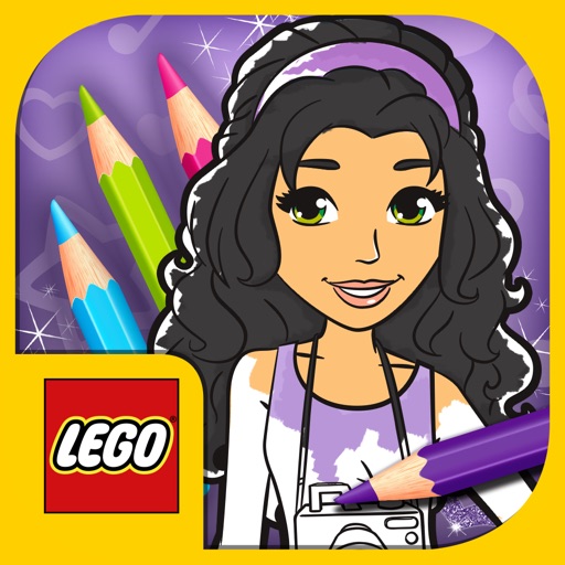 Lego friends art maker game to on sale play