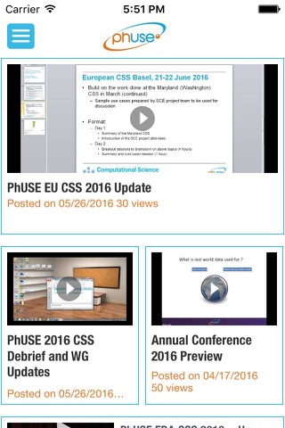 PhUSE App screenshot 3