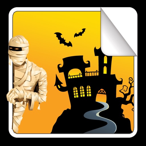 Halloween Sticker Book Icon