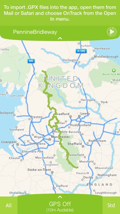 OnTrack - Mountain Bike Route Following