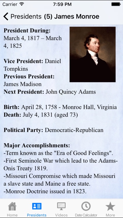 American Presidents - History Reference Guide