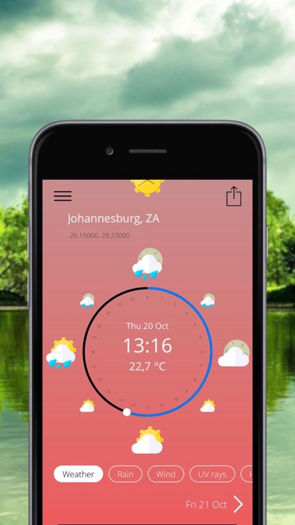 SunClock - Weather clock