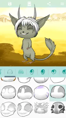 Game screenshot Avatar Maker: Fantasy Animals Chibi mod apk