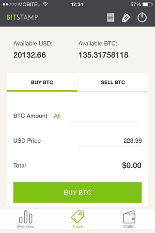 Bitstamp screenshot 3