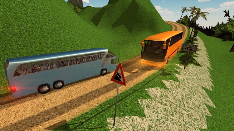 Offroad Tourist Bus Driving Transport Simulator