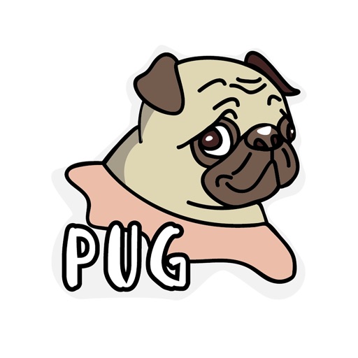 PUG Sticker icon