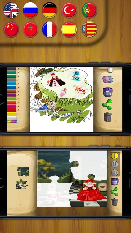 Classic fairy tales 3 - interactive book for kids