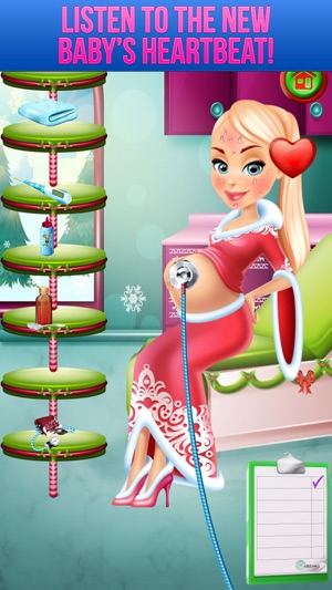 Mommy Christmas Baby - Holiday Salon & Kids Games(圖2)-速報App