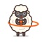 Franky Sheep animated stickers pack
