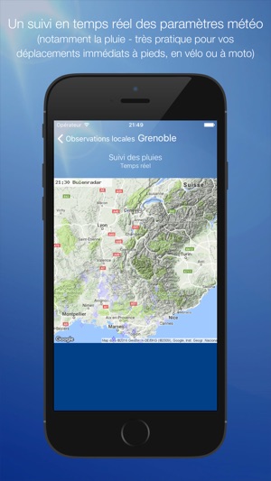 Météo Grenoble(圖4)-速報App