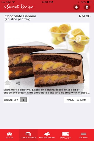 Secret Recipe Malaysia screenshot 2