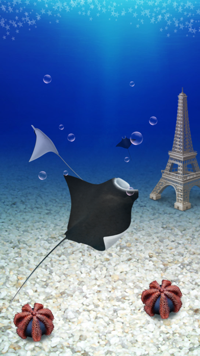 Aquarium Manta Simulation Game screenshot 2