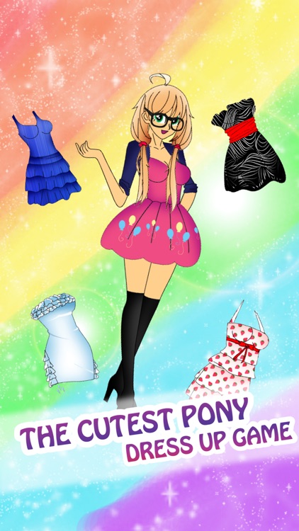 Rockstar Monster Pony High School Girls Dress Up