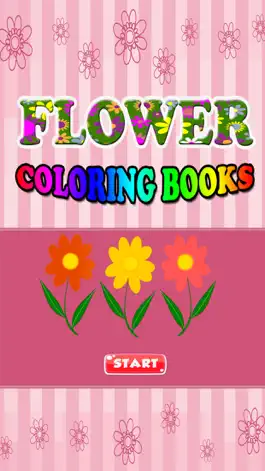 Game screenshot Flower Coloring Books For Kids mod apk