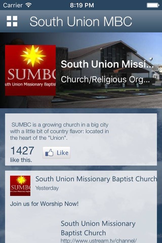 South Union MBC - Houston screenshot 3