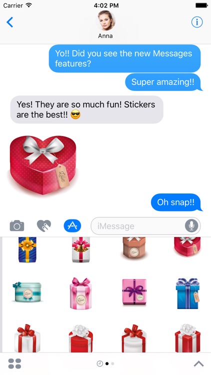 Gifts Sticker Pack for iMessage