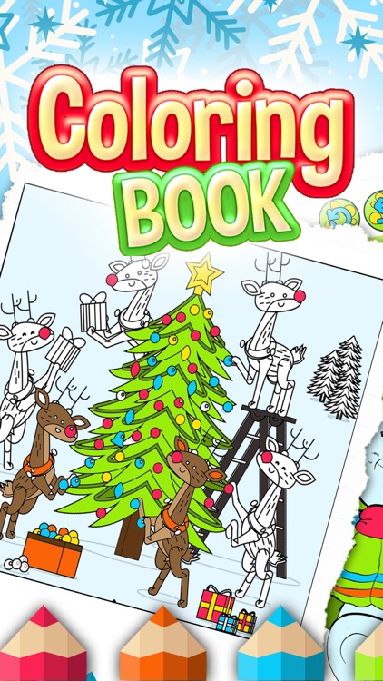 Christmas Colorfly – Free Color.ing Book for Kids