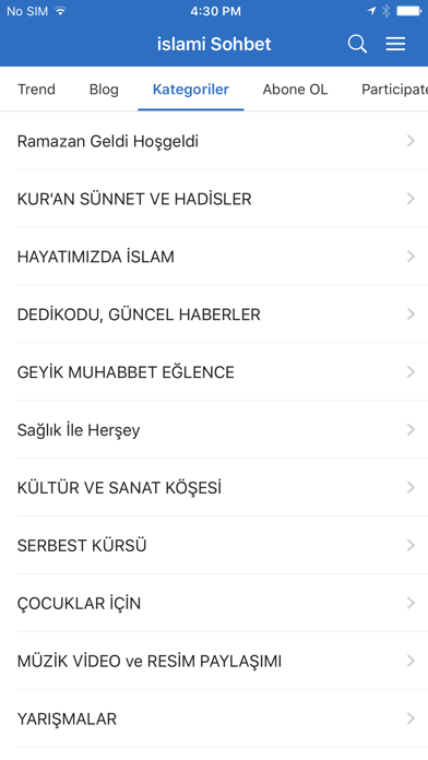 islami forum ve sohbet screenshot 2