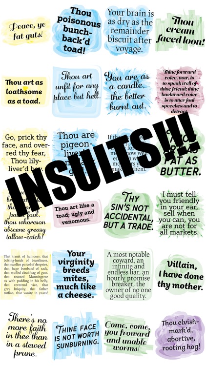 Shakespeare Insults