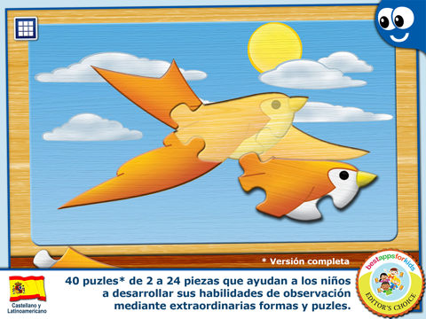 Spanish Words and Puzzles Lite screenshot 2