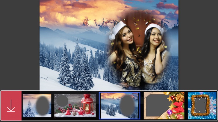 Christmas Special HD Photo Frame - Frame editor