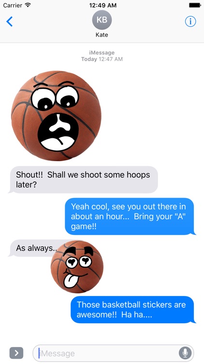 Basketball Stickies