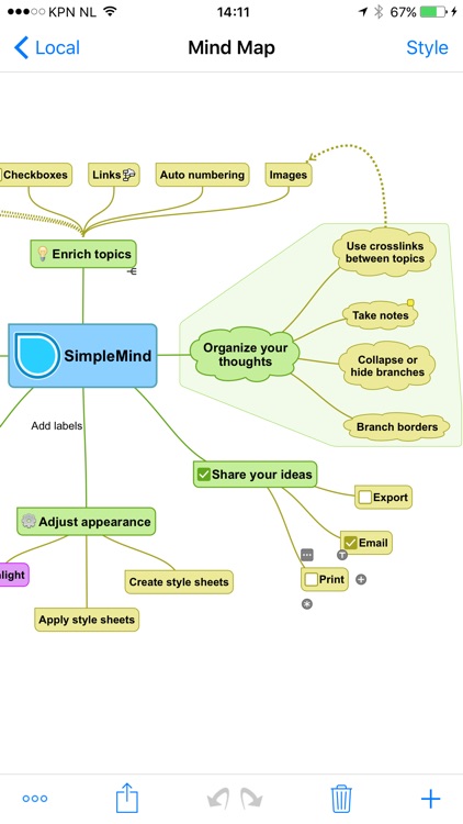 SimpleMind Pro+ Mind Mapping