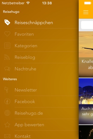 Reisehugo - deine ReiseschnAPPchen screenshot 3