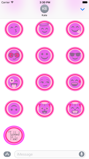 Tickled Pink! (Pinktastic Emoji Stickers)(圖3)-速報App