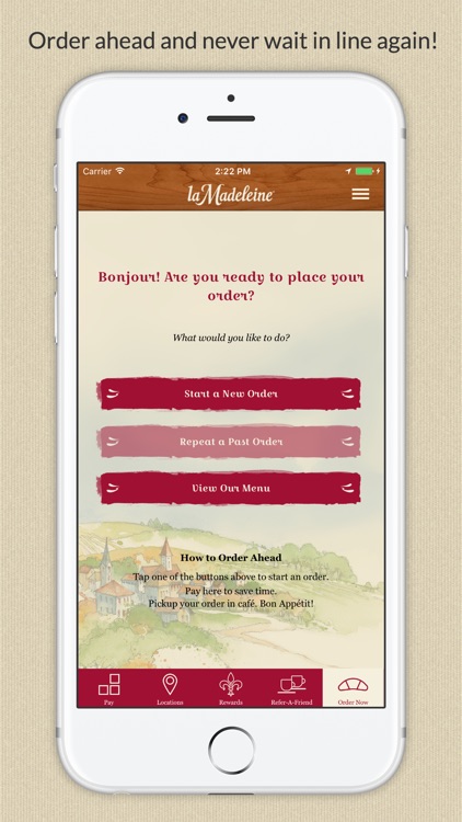 la Madeleine Bonne Rewards