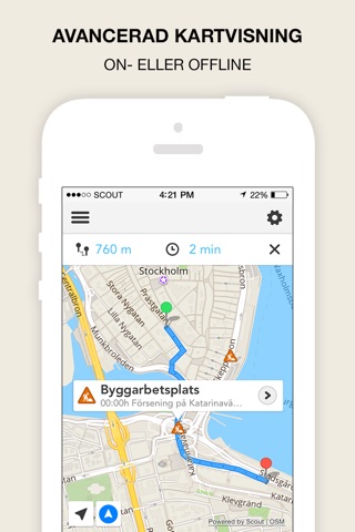 GPS Navigation, Maps & Traffic - Scout screenshot 4