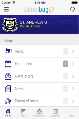 St Andrew's Parish Primary School - Skoolbag screenshot 2
