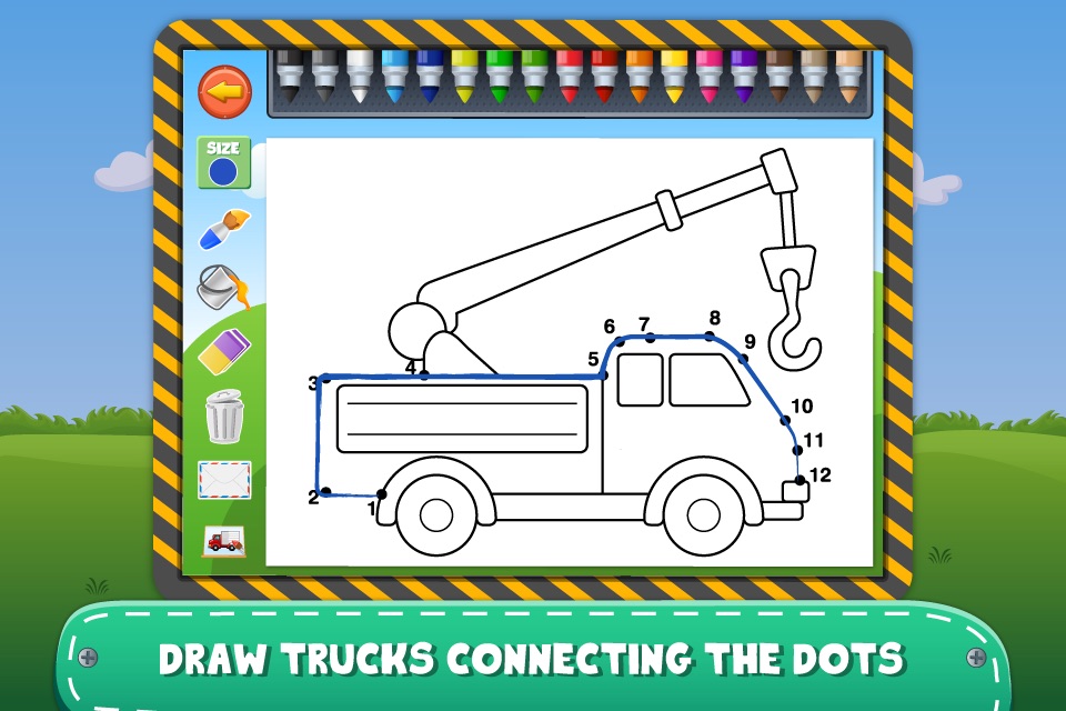 Trucks For Kids - Activity Center Things That Go screenshot 3
