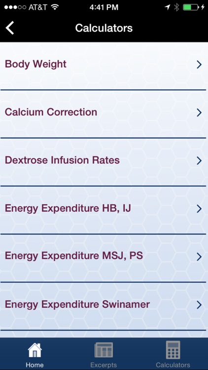 A.S.P.E.N. Clinical App