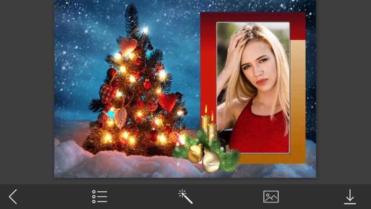 Xmas Jingle bell Picture Frames - Foto Montage screenshot-3