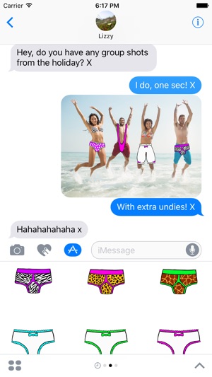 Undies Sticker Pack