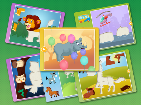 Скриншот из Kids Animal games-SmartPuzzles